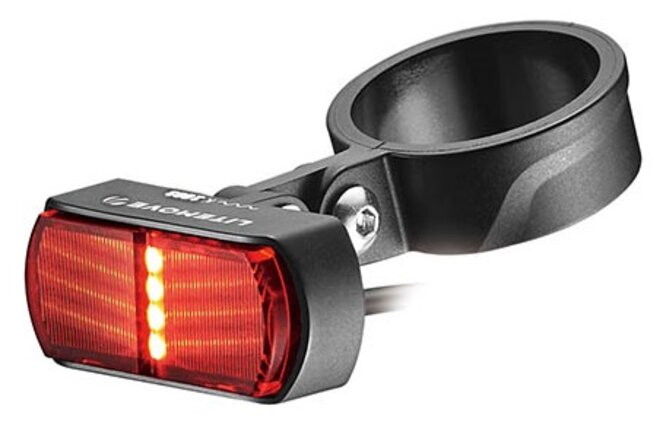 Litemove Rücklicht TS-SP E25 mit Sattelstützenhalterung SP1 30,9/31,6 mm