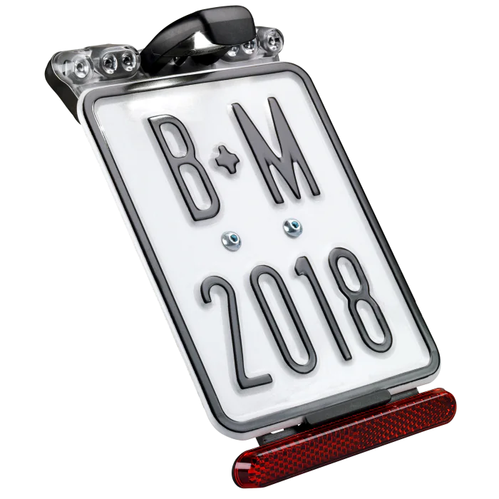 Kennzeichenhalter, DC, 5.5-60V, Rücklicht, Bremslicht, Rückstrahler, ECE R50