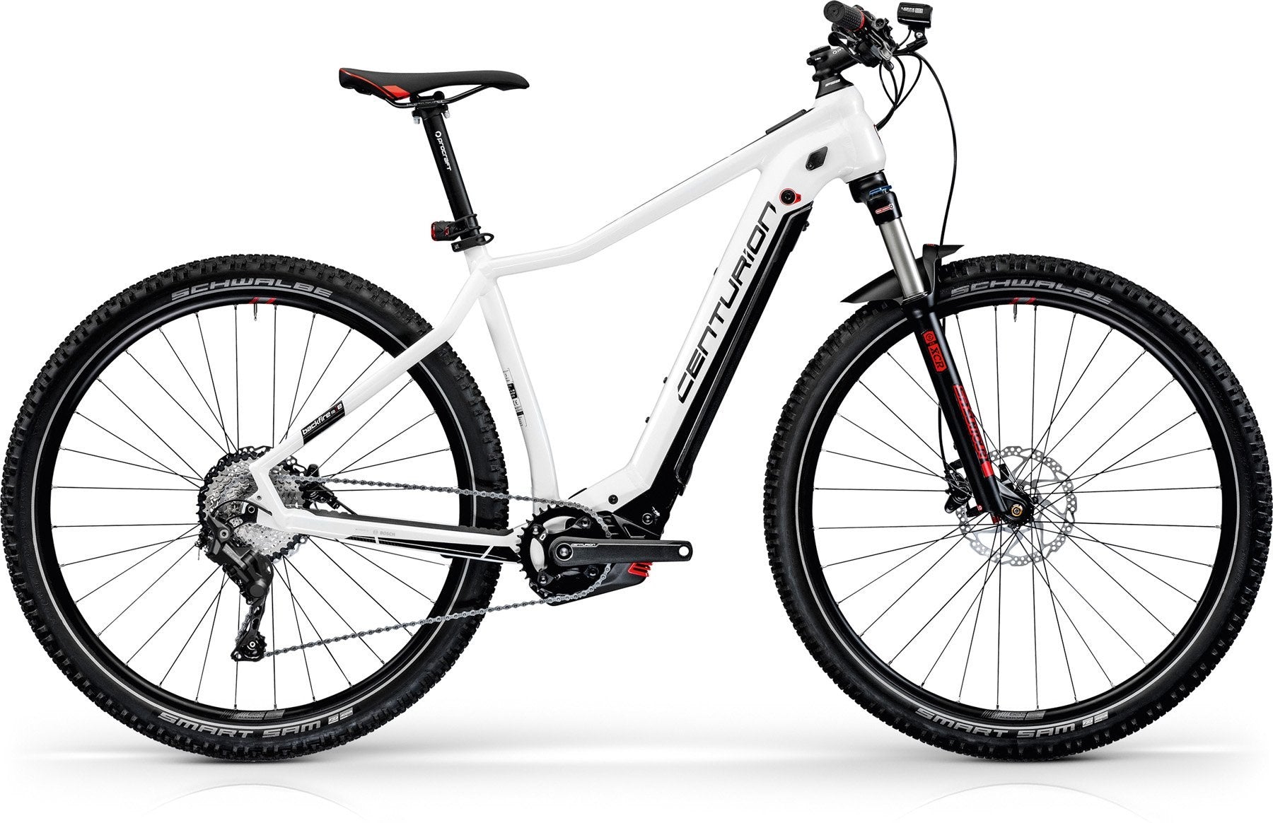 Backfire Fit E R750i.29 POLARWHITE (SCHWARZ/ROT)