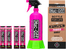 Muc-Off Fahrrad-Reiniger (4er Set) Punk Powder + Flasche