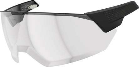 ABUS HYP-E magnetisches, klares Visier für Fahrradhelme, schützt die Augen vor Wind, Regen und Sonnenlicht, schnell zu montieren und abnehmbar.