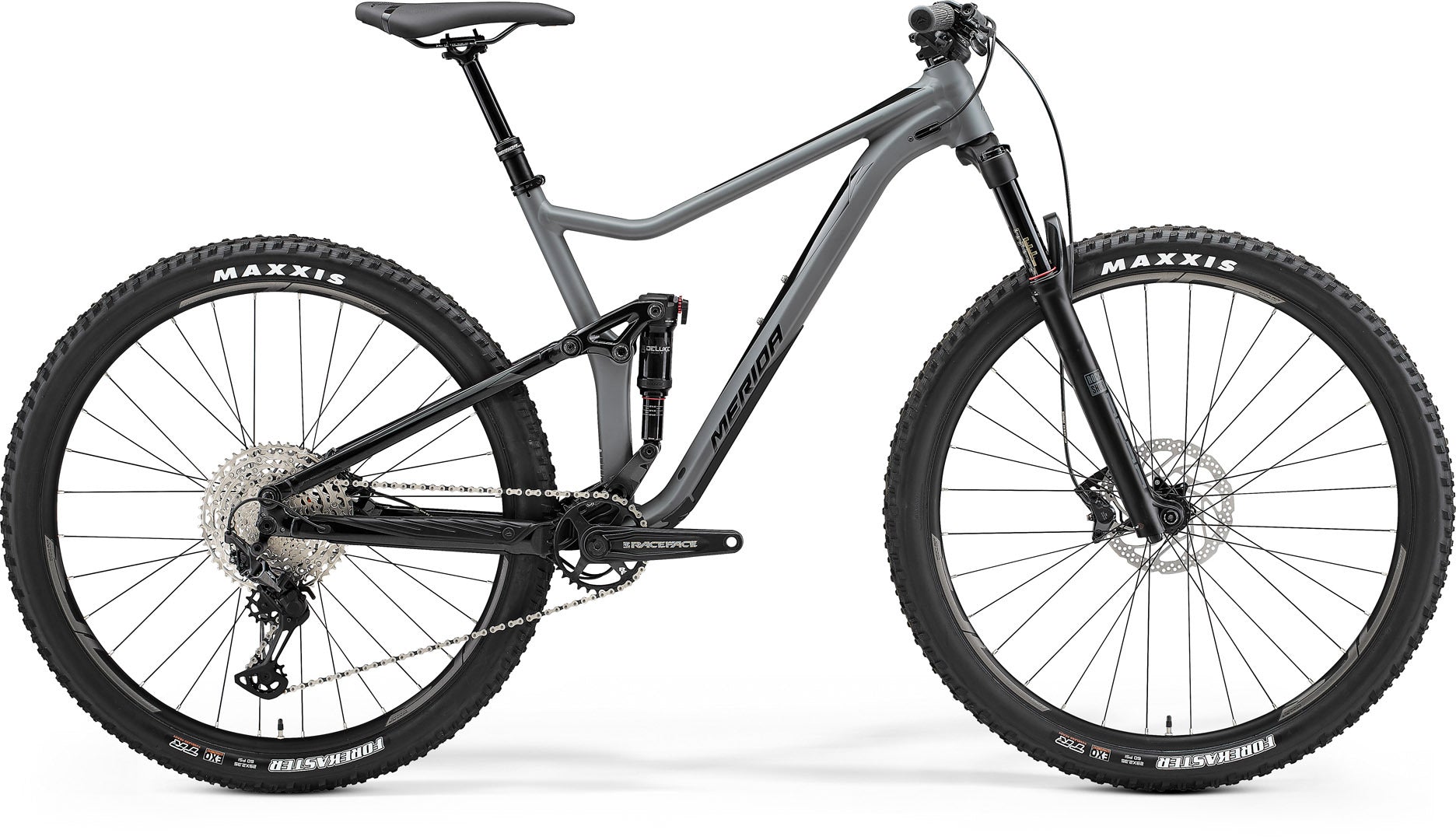 Merida ONE-TWENTY 600 MATT GREY/GLOSSY BLACK Größe S