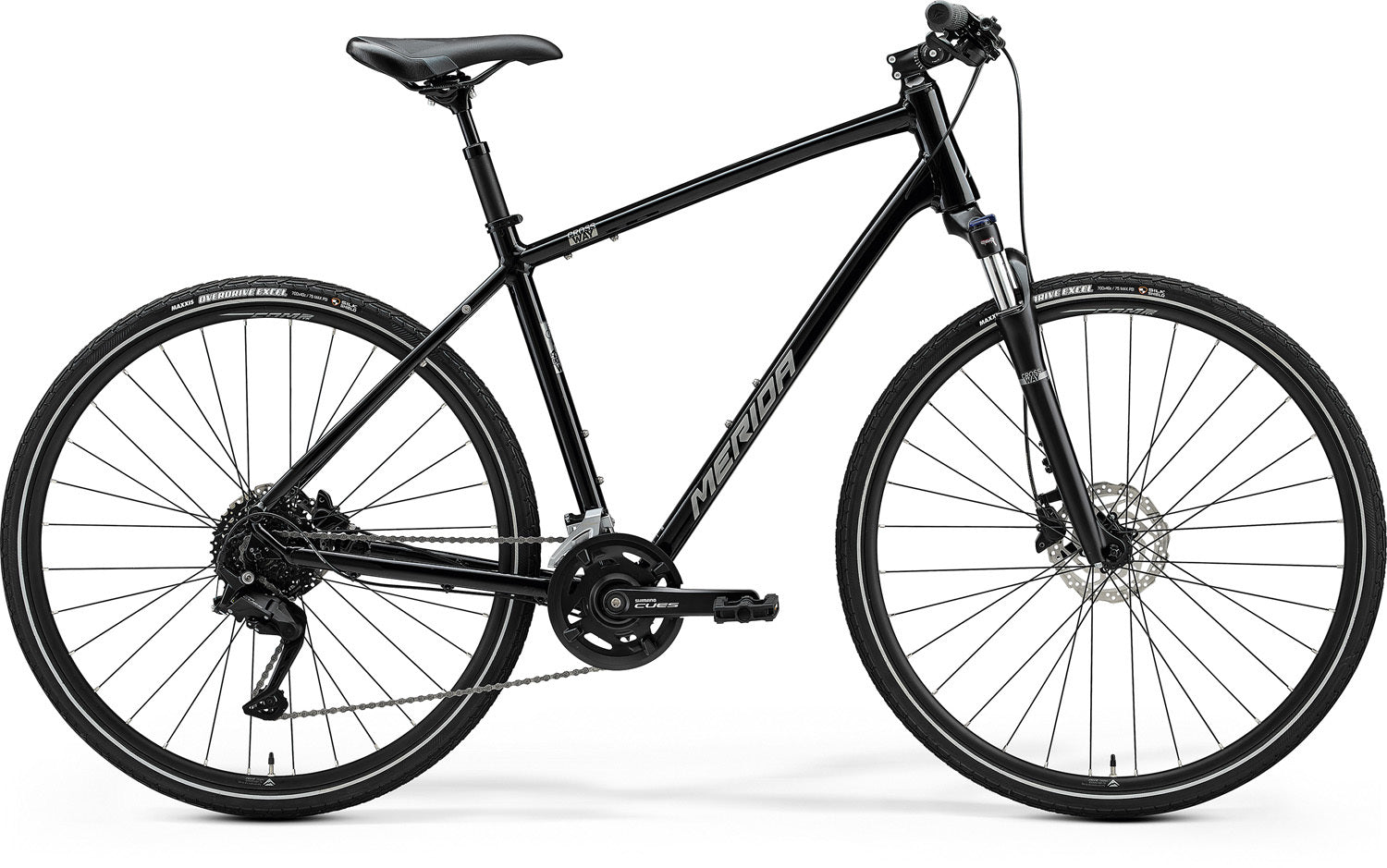 MERIDA CROSSWAY 100 III2 GLOSSY BLACK(SILVER)