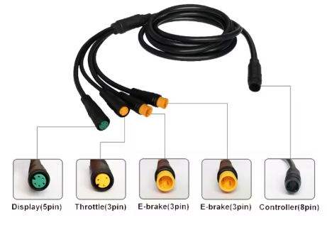 Verdrahtung T4 Bafang UART