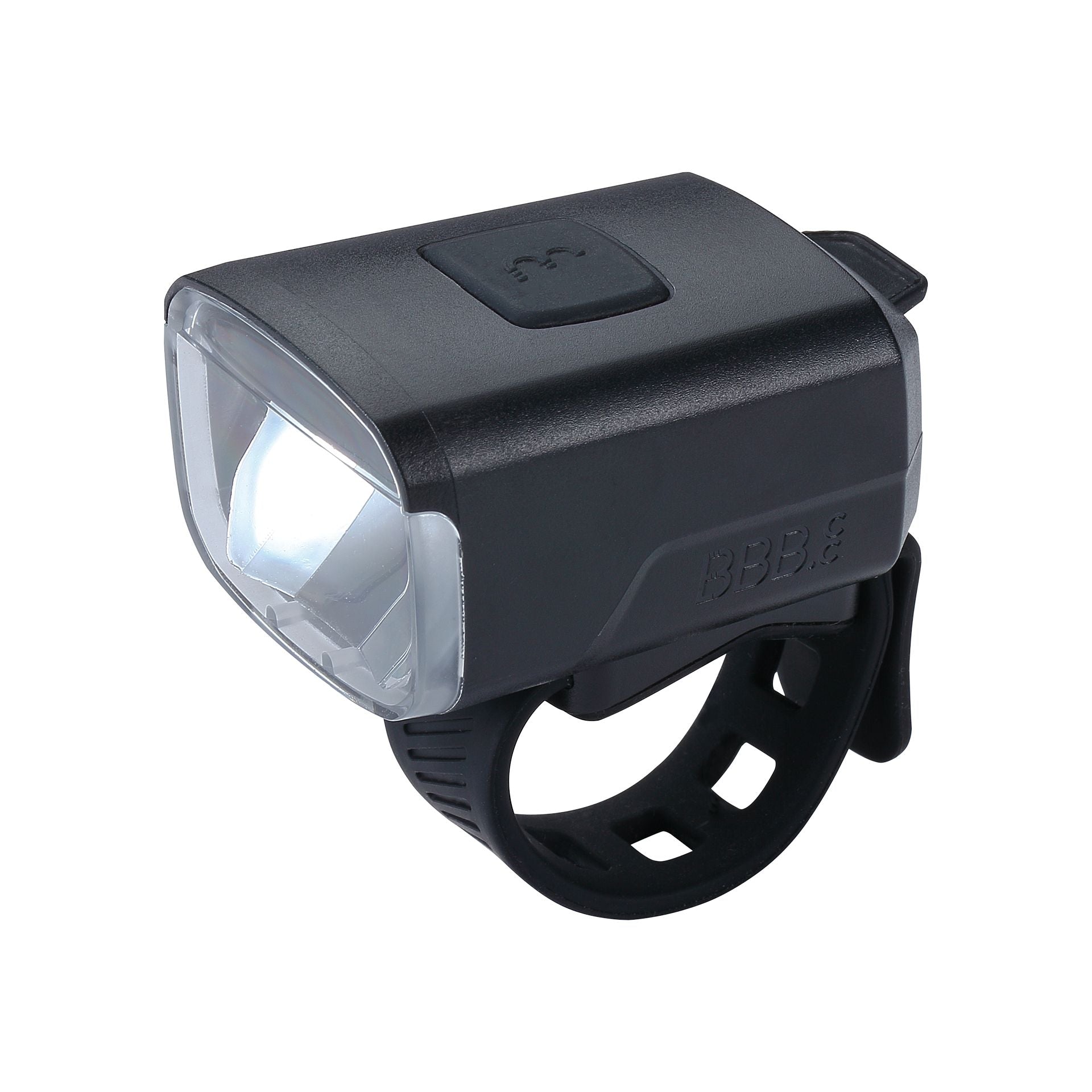 Vorderlicht Stud33 Strap 130 Lumen mit Akku, 4 Modi, Quick Release