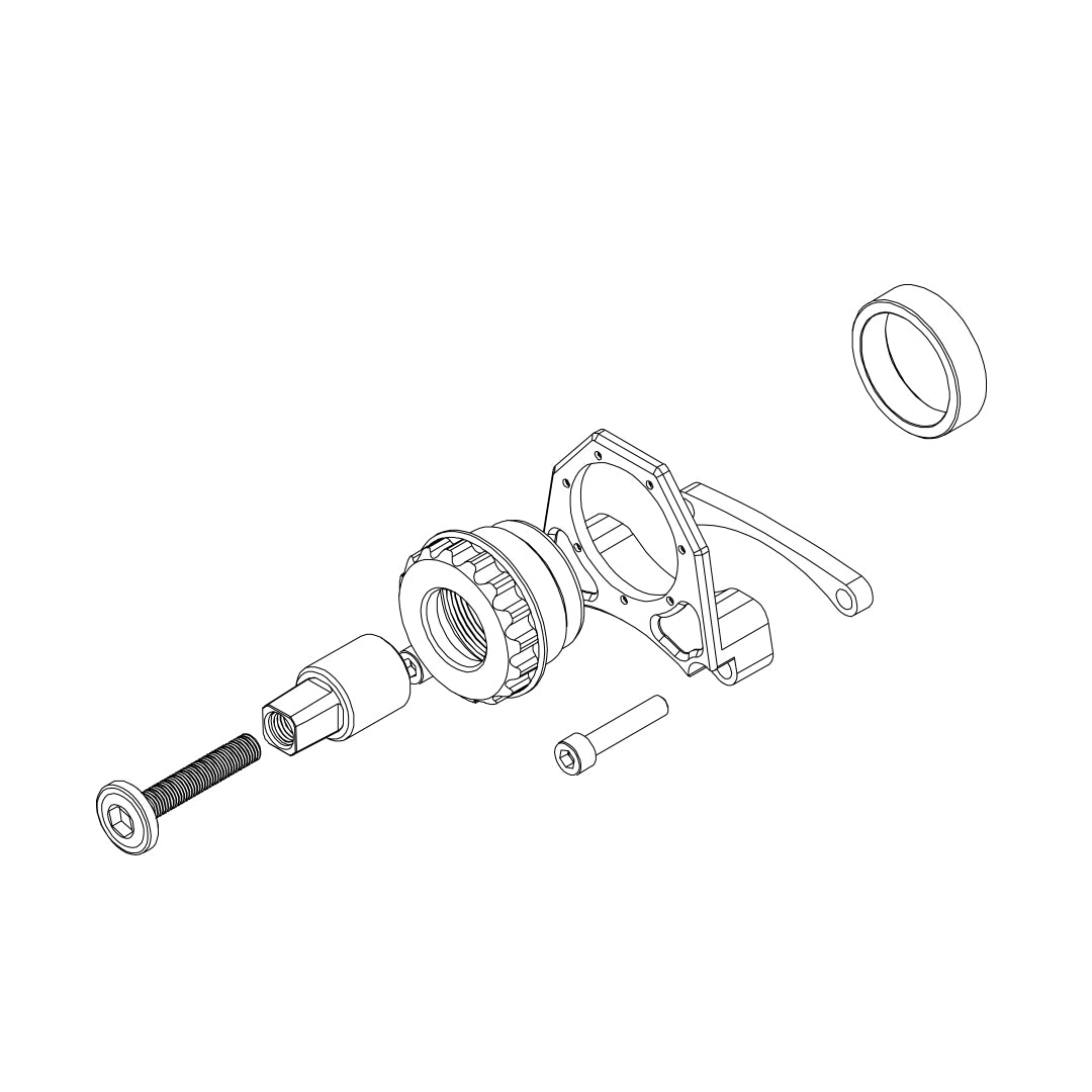 Adapter BBS 86-92mm für Bafang Motor BBS01/02/HD