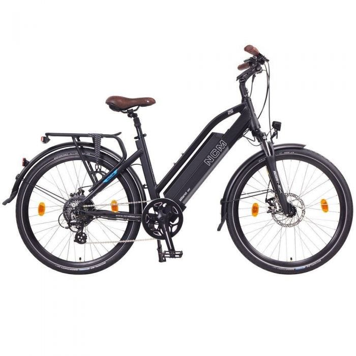 NCM Milano Elektrofahrrad Trekking, 250W, Batterie 48V 13Ah 624Wh